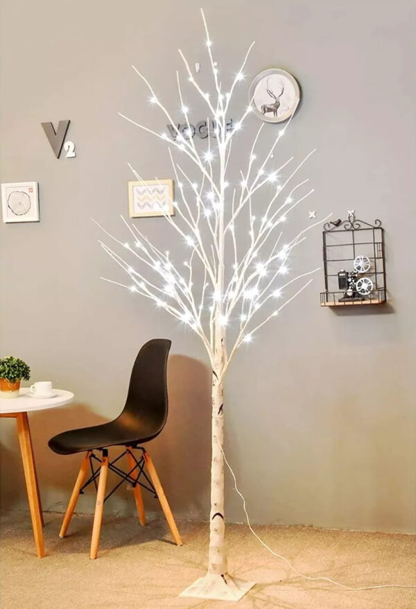 Arbol navidad led blanco