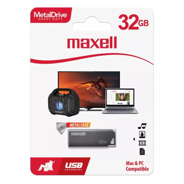 Maxell Memoria Usb Metal 32gb