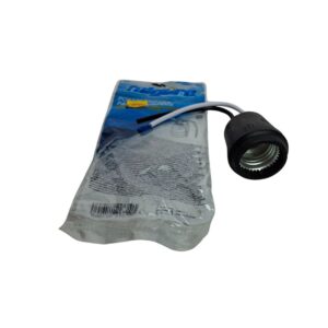 PORTALAMPARA HULE CON CABLES