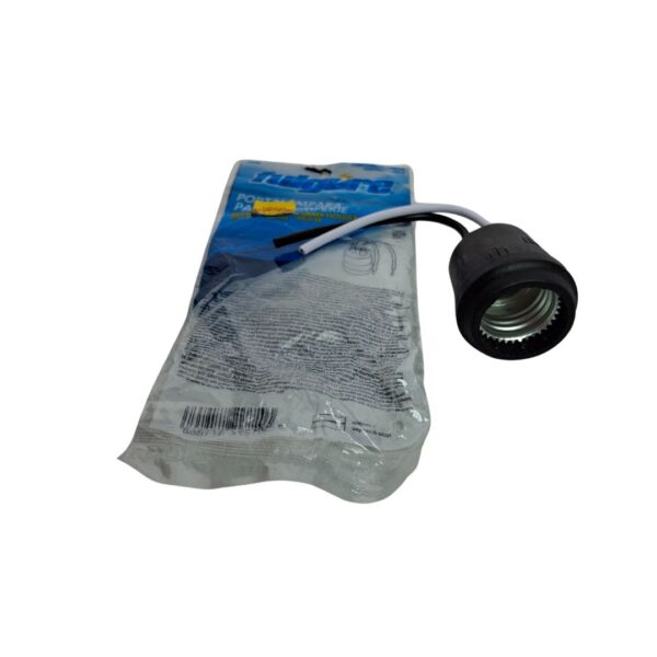 PORTALAMPARA HULE CON CABLES