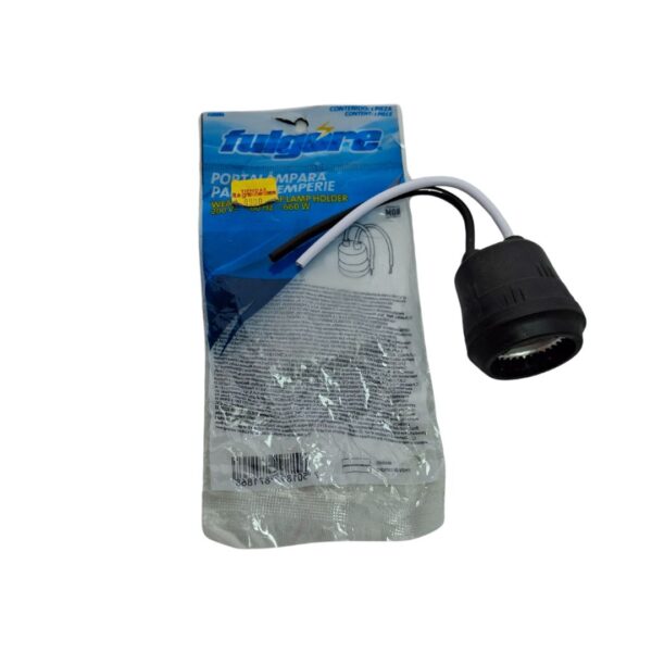 PORTALAMPARA HULE CON CABLES - Image 4