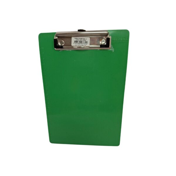 TABLA PLASTICA MEDIA CARTA VERDE